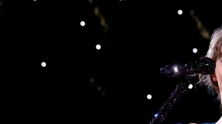 INGLEWOOD, CALIFORNIA - AUGUST 09: EDITORIAL USE ONLY. Taylor Swift performs onstage during "Taylor Swift | The Eras Tour" at SoFi Stadium on August 09, 2023 in Inglewood, California. (Photo by Kevin Winter/TAS23/Getty Images for TAS Rights Management)
