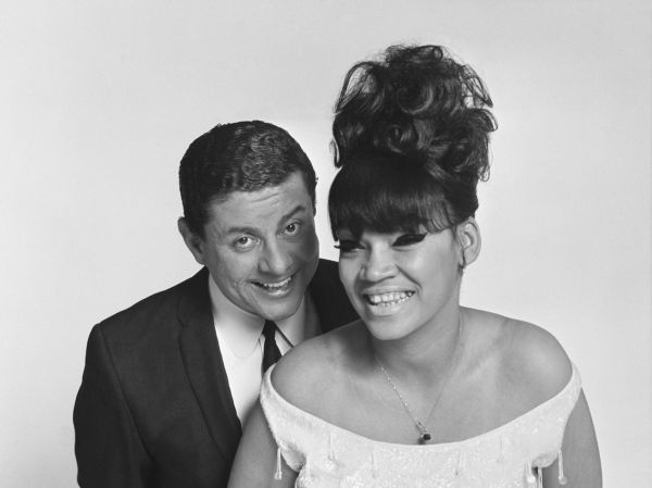 NEW YORK - CIRCA 1965: Cuban-American singer La Lupe and "The King of Latin Music" Tito Puente pose for a portrait circa 1960 in New York city, New York. (Photo by Michael Ochs Archives/Getty Images)