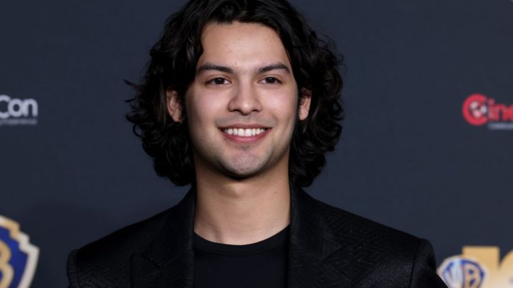 LAS VEGAS, NEVADA - APRIL 25: Xolo Maridueña poses for photos as he promotes the upcoming film "Blue Beetle" during the Warner Bros. Pictures presentation at The Colosseum at Caesars Palace during CinemaCon, the official convention of the National Association of Theatre Owners, on April 25, 2023, in Las Vegas, Nevada. (Photo by Gabe Ginsberg/Getty Images)