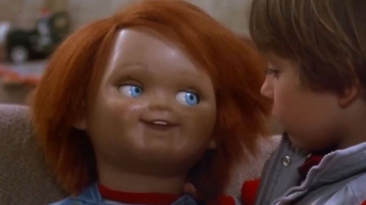Chucky in a scene from the film 'Child's Play', 1988. (Photo by United Artists)