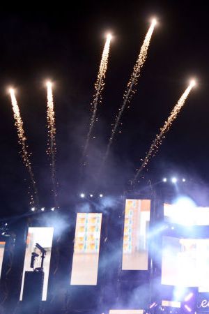 NEW YORK, NEW YORK - SEPTEMBER 05: Illenium performs onstage during Day 3 of 2021 Electric Zoo Festival at Randall's Island on September 05, 2021 in New York City. (Photo by Zachary Mazur/Getty Images)