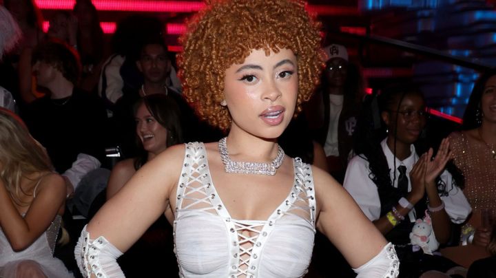 NEWARK, NEW JERSEY - SEPTEMBER 12: Ice Spice attends the 2023 MTV Video Music Awards at Prudential Center on September 12, 2023 in Newark, New Jersey. (Photo by Kevin Mazur/Getty Images for MTV)