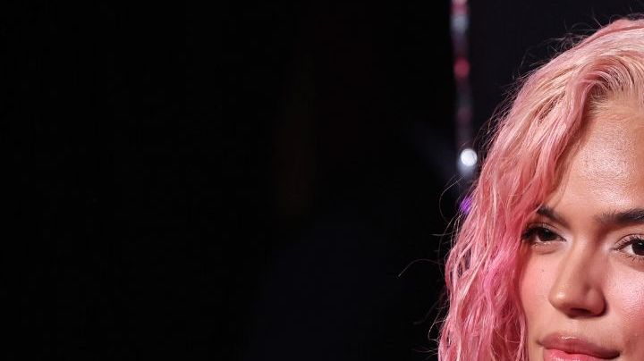NEWARK, NEW JERSEY - SEPTEMBER 12: Karol G attends the 2023 MTV Video Music Awards aka VMAs at the at Prudential Center on September 12, 2023 in Newark, New Jersey. (Photo by Jamie McCarthy/WireImage)