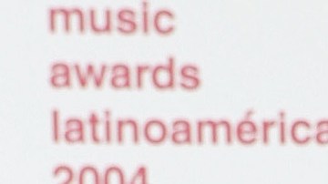 MIAMI BEACH, FL - OCTOBER 21: Silvina Luna poses backstage in the press room at the 2004 MTV Video Music Awards Latin America at the Jackie Gleason Theater October 21, 2004 in Miami Beach, Florida. (Photo by Peter Kramer/Getty Images)