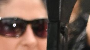 NEW YORK, NEW YORK - SEPTEMBER 11: Vanessa Hudgens leaves the Michael Kors fashion show at Domino Park on September 11, 2023 in New York City. (Photo by James Devaney/GC Images)