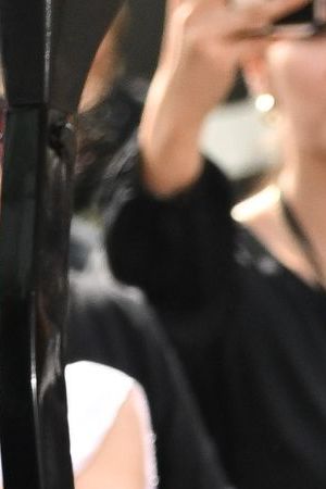 NEW YORK, NEW YORK - SEPTEMBER 11: Vanessa Hudgens leaves the Michael Kors fashion show at Domino Park on September 11, 2023 in New York City. (Photo by James Devaney/GC Images)