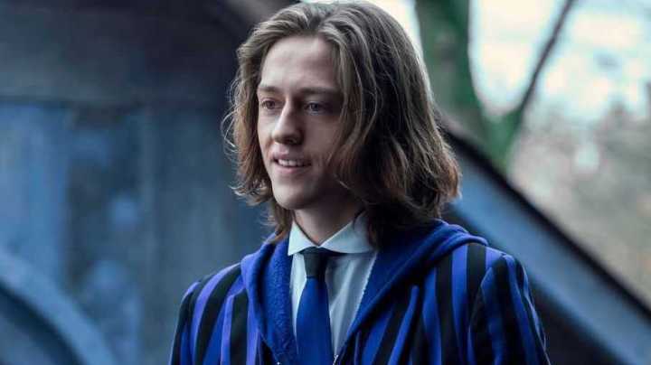 Percy Hynes White as Xavier Thorpe in episode 104 of Wednesday.