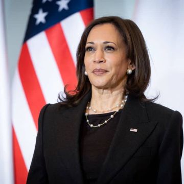 US Vice President Kamala Harris in Warsaw, Poland on  March 10, 2022 (Photo by Mateusz Wlodarczyk/NurPhoto via Getty Images)