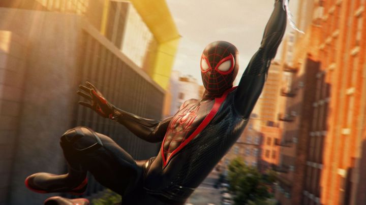 Miles Morales in Spider-Man 2 the video game