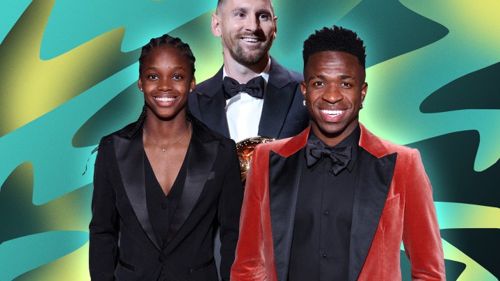 Linda Caicedo, Lionel Messi, and Vinicus Jr