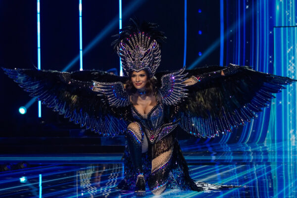 SAN SALVADOR, EL SALVADOR - NOVEMBER 16: Miss Nicaragua Sheynnis Palacios during the 72nd Miss Universe Competition National Costume Show on November 16, 2023 in San Salvador, El Salvador. (Photo by Alex Peña/Getty Images)