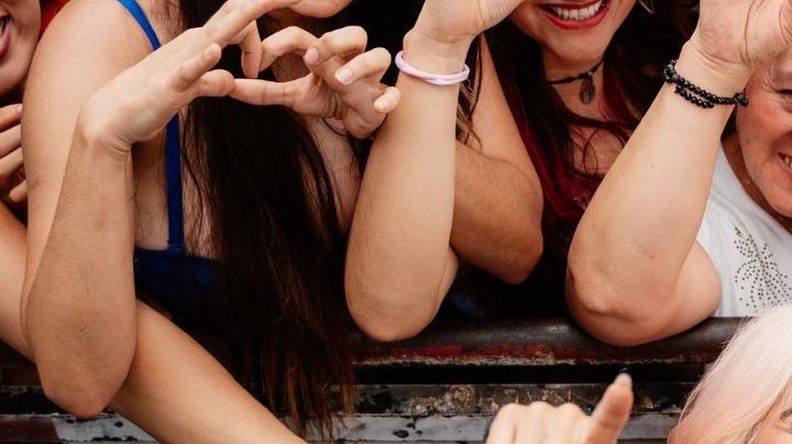 Karol G during Con Cora Tour