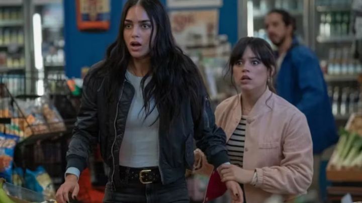 Melissa Barrera and Jenna Ortega in Scream 6