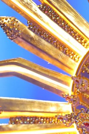 SAN SALVADOR, EL SALVADOR - NOVEMBER 16: Miss El Salvador Isabella Garcia-Manzo attends the 72nd Miss Universe Competition - National Costume Show at Gimnasio Nacional Jose Adolfo Pineda on November 16, 2023 in San Salvador, El Salvador. (Photo by Hector Vivas/Getty Images)