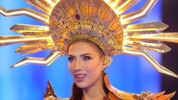 SAN SALVADOR, EL SALVADOR - NOVEMBER 16: Miss El Salvador Isabella Garcia-Manzo attends the 72nd Miss Universe Competition - National Costume Show at Gimnasio Nacional Jose Adolfo Pineda on November 16, 2023 in San Salvador, El Salvador. (Photo by Hector Vivas/Getty Images)