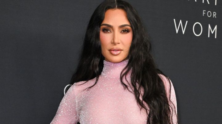 NEW YORK, NEW YORK - SEPTEMBER 12: Kim Kardashian attends Kering's 2nd Annual Caring For Women Dinner at The Pool on September 12, 2023 in New York. (Photo by James Devaney/GC Images)