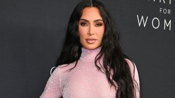 NEW YORK, NEW YORK - SEPTEMBER 12: Kim Kardashian attends Kering's 2nd Annual Caring For Women Dinner at The Pool on September 12, 2023 in New York. (Photo by James Devaney/GC Images)