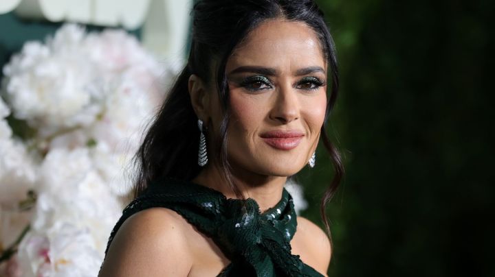 WEST HOLLYWOOD, CALIFORNIA - NOVEMBER 11: Salma Hayek attends the 2023 Baby2Baby Gala Presented By Paul Mitchell at Pacific Design Center on November 11, 2023 in West Hollywood, California. (Photo by Monica Schipper/Getty Images)