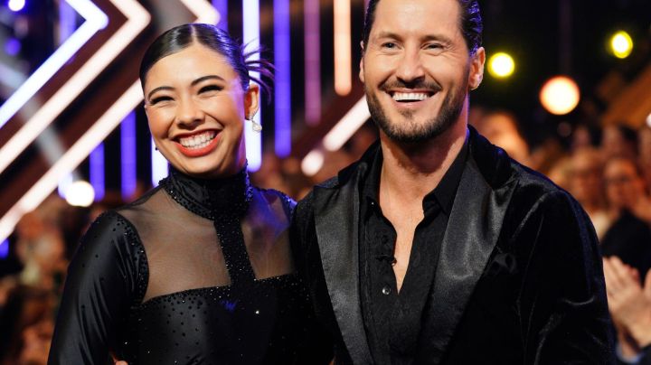 XOCHITL GOMEZ and VAL CHMERKOVSKY on Dancing with the Stars