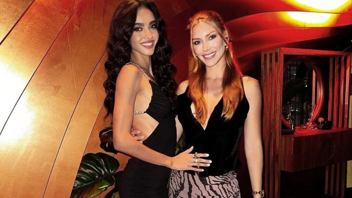 Mariana Varela, Miss Argentina and Fabiola Valentín, Miss Puerto Rico