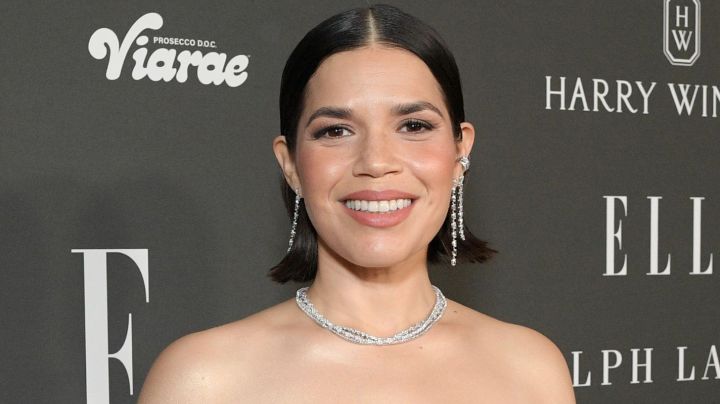 LOS ANGELES, CALIFORNIA - DECEMBER 05: America Ferrera attends ELLE's 2023 Women in Hollywood Celebration Presented by Ralph Lauren, Harry Winston and Viarae at Nya Studios on December 05, 2023 in Los Angeles, California. (Photo by Charley Gallay/Getty Images for ELLE )