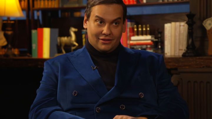George Santos during Ziwe interview