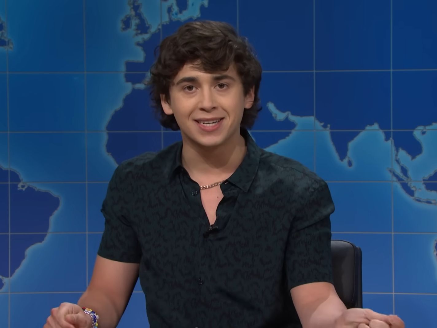 WATCH: 'SNL's Marcello Hernández Taps Into His Latina Side on 'Weekend Update'