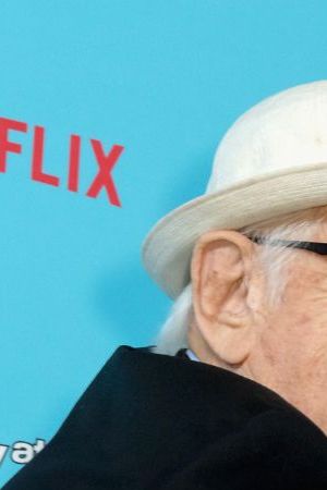 WEST HOLLYWOOD, CA - DECEMBER 14: (L-R) Executive producers Norman Lear and Gloria Calderon Kellett, actress Justina Machado and executive producer Mike Royce arrive for the Premiere Of Netflix's "One Day At A Time" at The London West Hollywood at Beverly Hills on December 14, 2016 in West Hollywood, California. (Photo by Greg Doherty/Getty Images)