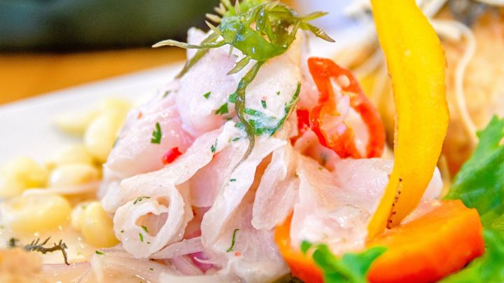 peruvian ceviche seafood fish