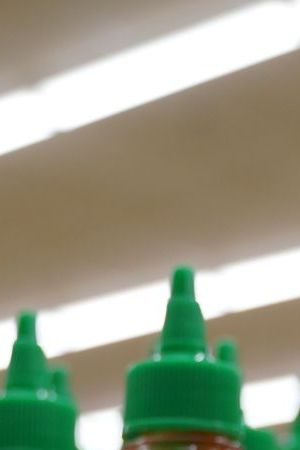 NEW JERSEY, UNITED STATES - JUNE 09: A photo of Sriracha Hot Chili Sauce made by the California-based Huy Fong Foods, which is one of the most popular hot sauces, in New Jersey, United States on June 09, 2022. Chili shortage forces Srirachaâs maker to suspend spicy sauce production. (Photo by Lokman Vural Elibol/Anadolu Agency via Getty Images)