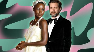 Lupita Nyongo and Joshua Jackson collage