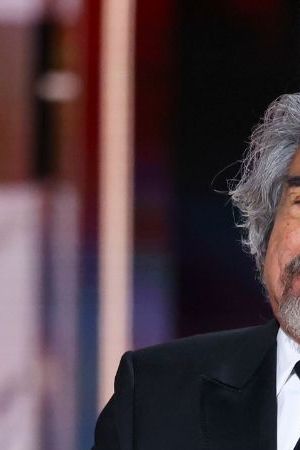 George Lopez and Gabriel Iglesias at the 81st Golden Globe Awards held at the Beverly Hilton Hotel on January 7, 2024 in Beverly Hills, California. (Photo by Rich Polk/Golden Globes 2024/Golden Globes 2024 via Getty Images)