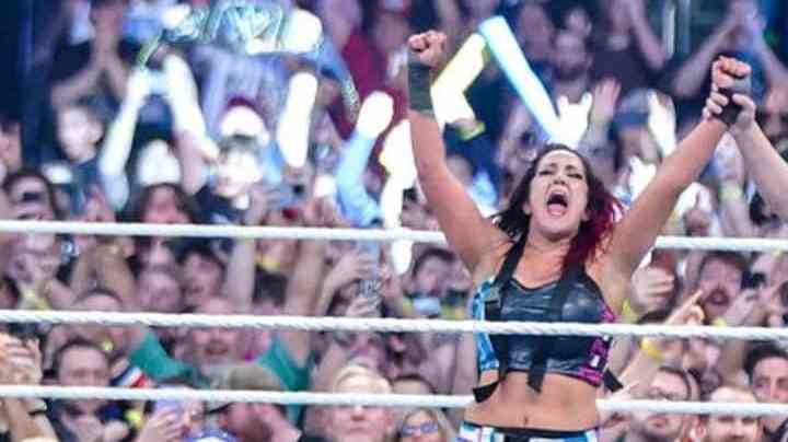 Bayley at the WWE Women’s Royal Rumble