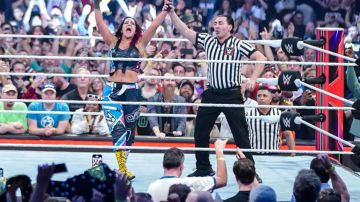 Bayley at the WWE Women’s Royal Rumble
