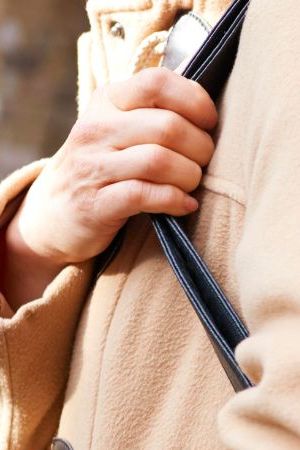 Pickpocket taking wallet