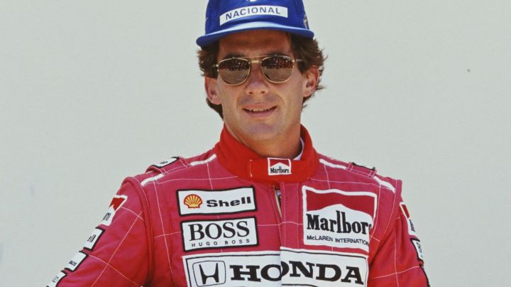 Ayrton Senna of Brazil and driver of the #1 Honda Marlboro McLaren McLaren MP4/6B Honda V12 poses for a portrait during practice for the Yellow Pages South African Grand Prix on 28th February 1992 at the Kyalami Grand Prix Circuit in Kyalami, South Africa.(Photo by Pascal Rondeau/Getty Images)