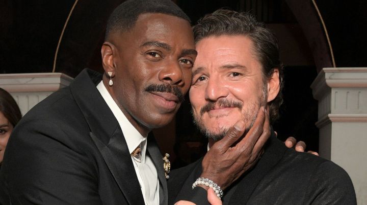 LOS ANGELES, CALIFORNIA - JANUARY 15: (L-R) Colman Domingo and Pedro Pascal attend the 2024 Netflix Primetime Emmys after party on January 15, 2024 in Los Angeles, California. (Photo by Charley Gallay/Getty Images for Netflix)