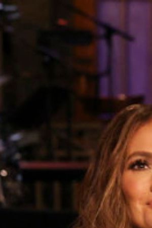 Jennifer Lopez and Ayo Edebiri during SNL