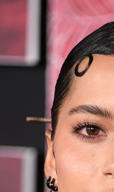 LOS ANGELES, CALIFORNIA - FEBRUARY 12: Isabela Merced arrives at the World Premiere Of Sony Pictures' "Madame Web" at Regency Village Theatre on February 12, 2024 in Los Angeles, California. (Photo by Steve Granitz/FilmMagic)