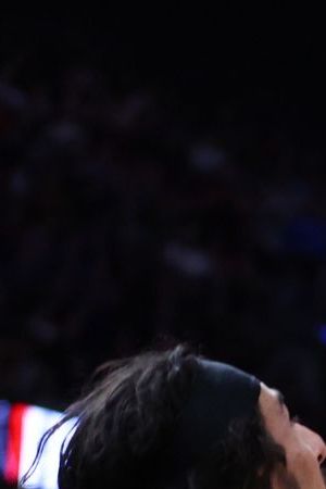 MIAMI, FLORIDA - DECEMBER 18: Jaime Jaquez Jr. #11 of the Miami Heat blocks a shot by Karl-Anthony Towns #32 of the Minnesota Timberwolves during the first quarter of the game at Kaseya Center on December 18, 2023 in Miami, Florida. NOTE TO USER: User expressly acknowledges and agrees that, by downloading and or using this photograph, User is consenting to the terms and conditions of the Getty Images License Agreement. (Photo by Megan Briggs/Getty Images)