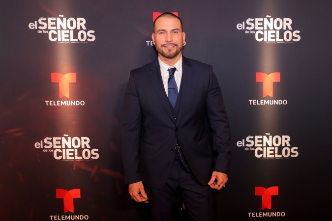 Rafael Amaya attends the red carpet for "El Senor de los Cielos" TV Series Season 9 at Casa Abierta Monte de Piedad.