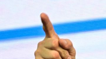 Former Panamanian president and presidential candidate Ricardo Martinelli speaks during a political rally in Panama City on February 3, 2024. Martinelli kicked off his campaign for the May 5 presidential election on Saturday at a rally with thousands of supporters, a day after his candidacy was put at risk by an unappealable court ruling. (Photo by MARTIN BERNETTI / AFP) (Photo by MARTIN BERNETTI/AFP via Getty Images)