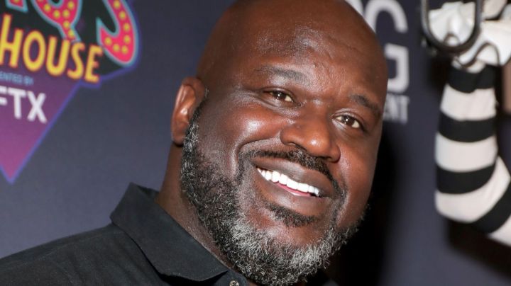 LOS ANGELES, CALIFORNIA - FEBRUARY 11: Shaquille O'Neal attends Shaq’s Fun House presented by FTX at Shrine Auditorium and Expo Hall on February 11, 2022 in Los Angeles, California. (Photo by Leon Bennett/Getty Images)