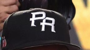 SAN JUAN, PUERTO RICO - MARCH 01: Amanda Serrano (L) and Nina Meinke pose during the weigh in for Serrano's IBF, WBO and WBA featherweight women's titles at Distrito T-Mobile on March 01, 2024 in San Juan, Puerto Rico. They will fight at Coliseo de Puerto Rico on March 2, 2024. (Photo by Al Bello/Getty Images)