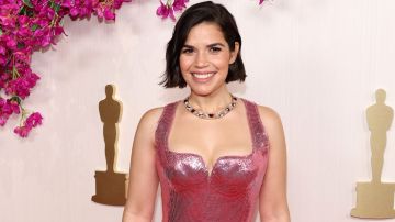 HOLLYWOOD, CALIFORNIA - MARCH 10: America Ferrera attends the 96th Annual Academy Awards on March 10, 2024 in Hollywood, California. (Photo by Marleen Moise/Getty Images)