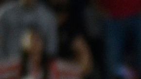 LA PLATA, ARGENTINA - MARCH 17: Eduardo Dominguez (R) coach of Estudiantes talks with Lucas Blondel of Boca Juniors after the suspension of a match between Estudiantes and Boca Juniors as part of Group B of Copa de la Liga Profesional 2024 at Jorge Luis Hirschi Stadium on March 17, 2024 in La Plata, Argentina. (Photo by Gustavo Garello/Getty Images)