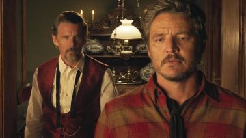 Ethan Hawke and Pedro Pascal in Strange Way of Life