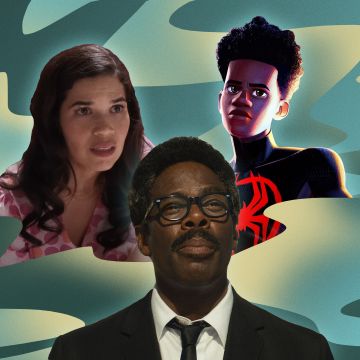 America Ferrera, Colman Domingo, and Miles Morales in a post about the 2024 Oscars