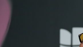 SEVILLE, ANDALUSIA, SPAIN - NOVEMBER 17: Singers Obi no the droo, Karol G and Santiago Alvarado, pose with the 3 Grammys they have been awarded during the Latin Grammy 2023 awards gala, at the Palacio de Congresos de Sevilla, on November 16, 2023, in Seville, Andalusia, Spain. Seville today hosted the 24th edition of the Latin Grammy Awards, which recognize artistic and technical excellence in Ibero-American music. This is the first time since 2000 that the Latin Grammy Awards have been held outside the United States and also the first time that the awards ceremony has been broadcast internationally. The gala could be followed on La 1 and RTVE Play. (Photo By Joaquin Corchero/Europa Press via Getty Images)