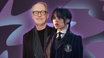 Steve Buscemi and Jenna Ortega